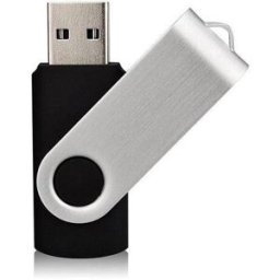 PEN DRIVE 16 GB NERA BULK IDEALE PER SERIGRAFIA USB