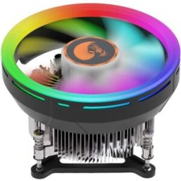 Dissipatore ad aria CPU, LED RGB, 124mm, Universale Rosefinch