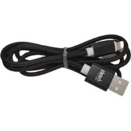 Enivoitech CAVO USB IPHONE 1M NYLON NERO