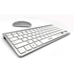 LINQ KIT Tastiera e Mouse Wireless 2.4G CS3000 Bianca