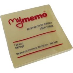 Promemoria Adesivi 76x76mm MyMemo 100 Fogli
