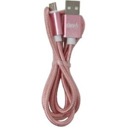 Enivoitech CAVO USB MICRO 1M NYLON ROSA
