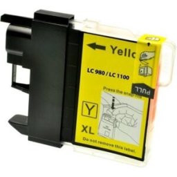 Brother Cartuccia Compatibile LC1100Y Per DCP 145 165 185 365 MFC 250