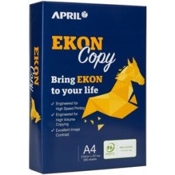 CARTA A4 BIANCA APRIL EKON 500FOGLI