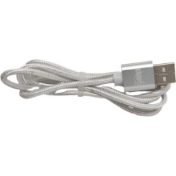Enivoitech CAVO USB MICRO 1M NYLON ARGENTO