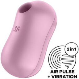 Satisfyer Stimolatore e Vibratore Cotton Candy - Lilla 1 pz