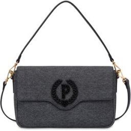 Candy Bag in denim GRIGIO/NERO, one_size, Pollini one_size