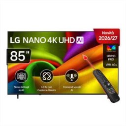 LG Smart Tv Led Nano 4k Uhd Ai 85" Nu90 85nu900b6la-charcoal Black