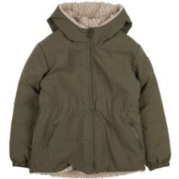 Bomboogie Giacca & Giubbotto Bambina 9-16 anni Verde militare 10/12/14/16/18