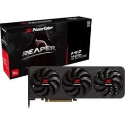 PowerColor AMD Radeon RX 9070 GRE Reaper 12GB GDDR6 Grafikkarte, DP, HDMI (RX9070GRE 12G-A)