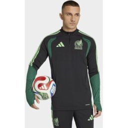 Adidas Mens Giacca Da Allenamento Tiro Messico 26 - Nero, nero nero Uomo taglia XL