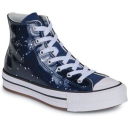 Converse Scarpe bambini CHUCK TAYLOR ALL STAR EVA LIFT GLITTER PLATFORM Blu 38 1/2