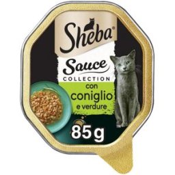 Sheba Sauce Collection Cat Vaschetta Multipack 22x85G CONIGLIO E VERDURE