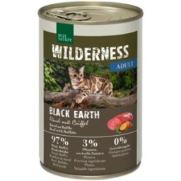 Real Nature Wilderness Cat Paté Lattina 400G BUFALO