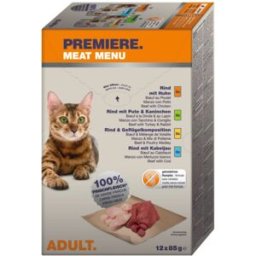 Premiere Meat Menu Cat Busta Multipack 12x85G MIX CARNE