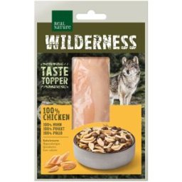 Real Nature Wilderness Dog Taste Topper Fillet 60G POLLO