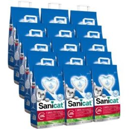 Sanicat Lettiera 7 Days Freshness KIT RISPARMIO 15x4L