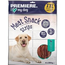 Premiere Dog Meat Snack Strips 4x250G ANATRA