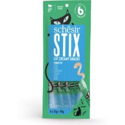 Schesir Snack Cat Creamy 6X15G TONNETTO
