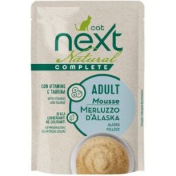 Next Cat Natural Complete Mousse Busta Multipack 30X70G MERLUZZO D'ALASKA