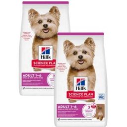 HILLS Kit Risparmio 2x6KG Hill's Science Plan Small Mini Adult Dog AGNELLO E RISO
