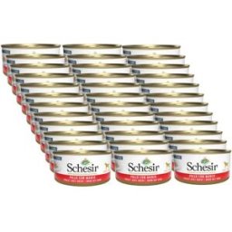 Kit Risparmio 36x150G Schesir Dog Lattina POLLO CON MANZO