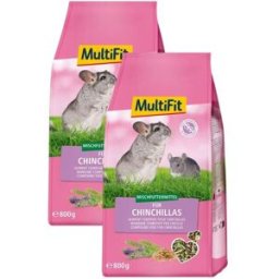 MultiFit Mangime per Cincillà KIT RISPARMIO 2X800G