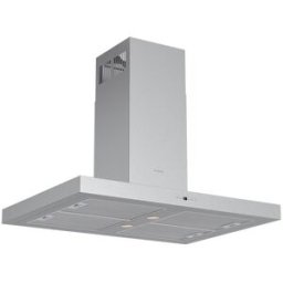 Silverline Cappa ad isola 4110.9 Drop Control argento L 90 cm