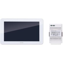 ELVOX VIMAR Schermo supplementare per videocitofono WIFI connesso MONITOR 7" TS SUPPLEMENT. WIFI ALIM. DIN TFT 7" touchscreen bianco