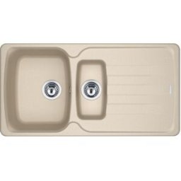 Franke Lavello 1.5 vasche in fragranite avena L 97 x L 50 cm