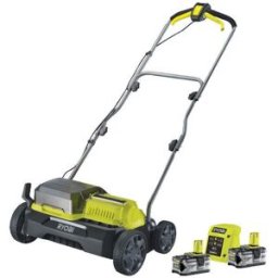 Ryobi Scarificatore e arieggiatore a batteria larghezza di lavoro 35 cm, batteria inclusa