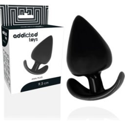 Plug Anale Addicted Toys — Silicone Doppia Densità, 9.5 cm