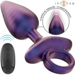 INTENSE ANAL TOYS Plug Anale Vibrante con Telecomando Intense Michael 2
