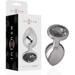 INTENSE ANAL TOYS Plug Anale in Metallo Intense Diamond Jewel — Cristallo, Taglia S