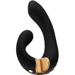 SHUNGA TOYS Vibratore Rabbit Clitoride e Punto G Shunga Miyo — Nero