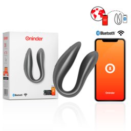 Vibratore Rabbit Coppia Oninder Lisboa — App, Nero