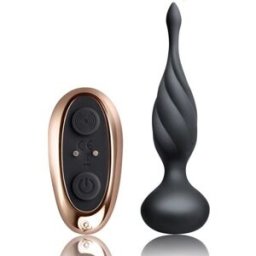 Plug Anale Vibrante Rocks-Off Discover — Nero