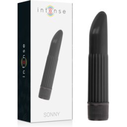 Vibratore Wand Intense Fun Toys Sonny — 13,5 cm, Nero