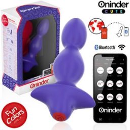 Plug Anale Vibrante con App Oninder Cute — Controllo Remoto