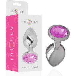 INTENSE ANAL TOYS Plug Anale in Metallo Intense Diamond Jewel — Cristallo, Taglia S
