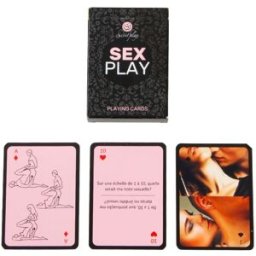 SECRETPLAY 100% GAMES Gioco di Carte Erotico Secretplay Sex Play — Francese/Portoghese