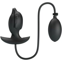 PRETTY LOVE BOTTOM Plug Anale Gonfiabile Vibrante Pretty Love Delfin — Ricaricabile