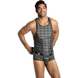 ANAIS MEN ACCESORIES Canotta Uomo Sexy Anais Men Balance — Microfibra, Taglia XL