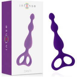 INTENSE ANAL TOYS Plug Anale Intense Danti — Stimolatore, Lilla