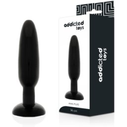 Plug Anale Flessibile Addicted Toys — TPR, 14 cm