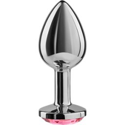 SECRETPLAY TOYS Plug Anale in Alluminio Secretplay — 8 cm, Fucsia