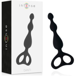INTENSE ANAL TOYS Plug Anale Intense Danti — Dilatatore, Nero