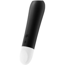 SATISFYER VIBRATOR Vibratore Clitoride Satisfyer Ultra Power Bullet 2 — Silicone Nero