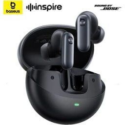 BASEUS Inspire XP1 - Auricolari Wireless con ANC Adattivo -50dB, Bluetooth 6.1, Audio Dolby, 6 Microfoni ENC, Suono di Bose