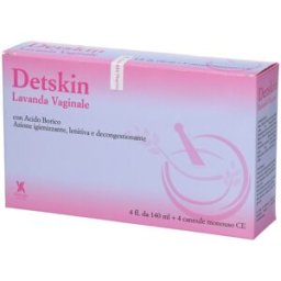 Detskin Lavanda Vaginale 4 Flaconi 140 Ml 4x140 ml Doccia vaginale